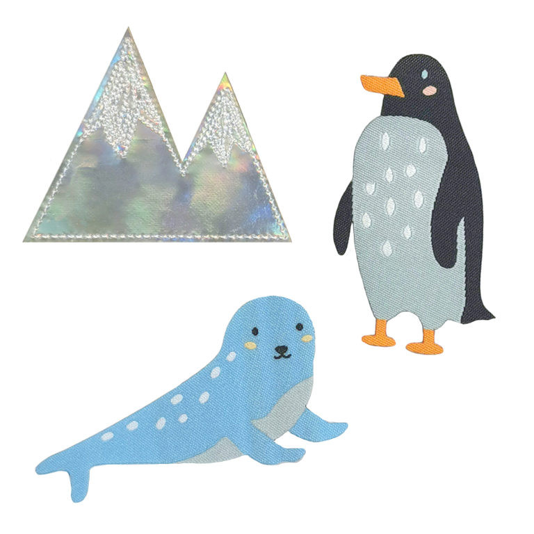 Bügelbild Pinguin - von fabfab Stickers